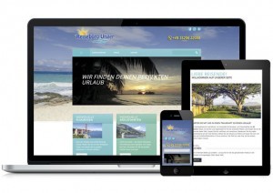 Website-Prorammierung, Webdesign Reisebüro Unger